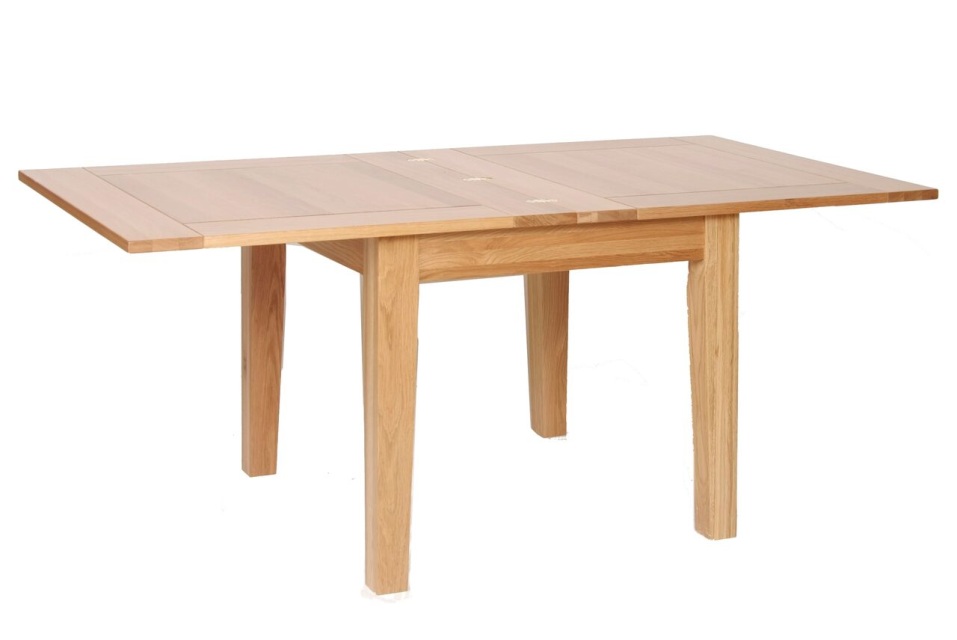 Helmsley Oak - Flip Top Extending Dining Table