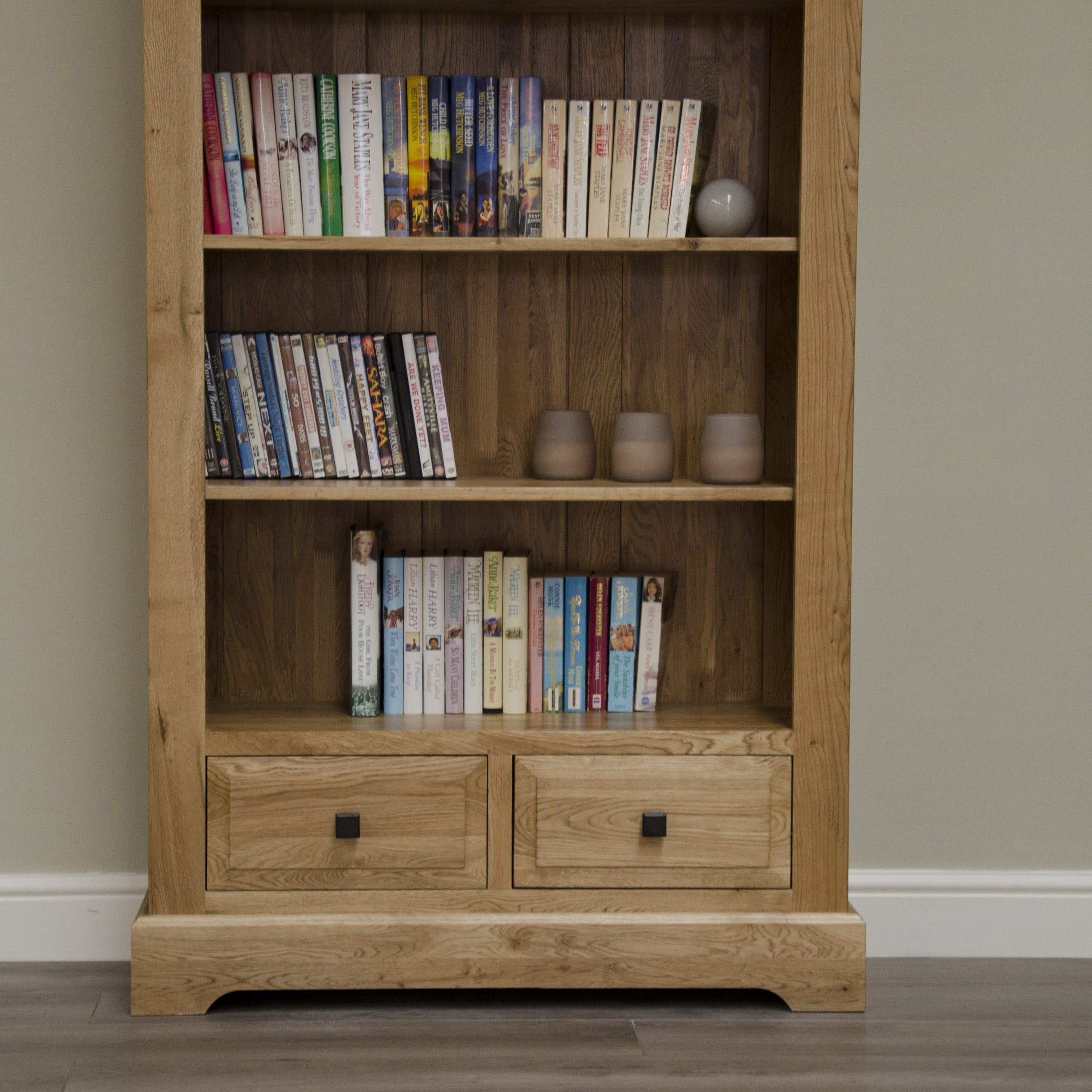 Creatice Oak Bookcase for Living room